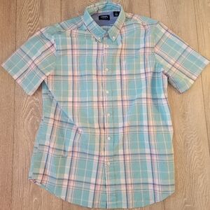 Chaps Button Down Shortsleeve
